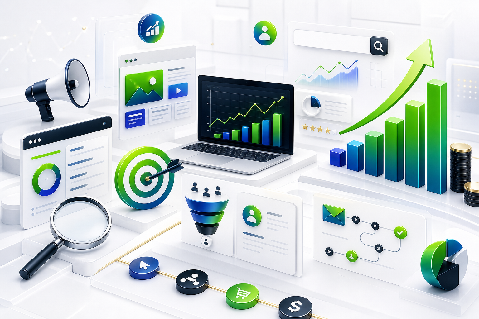Digital marketing campaign visual