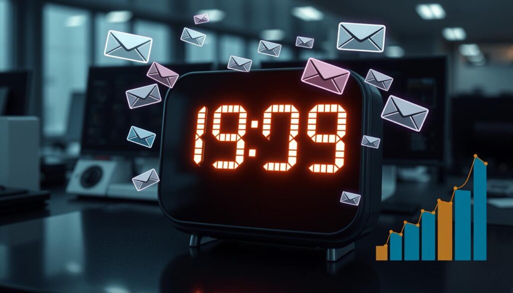 email timing